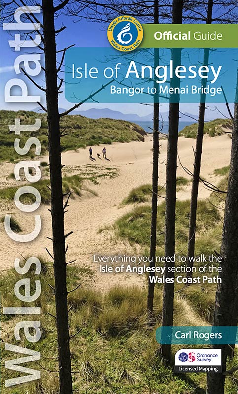 Cover for the new Official Guide to the Isle of Anglesey section of the Wales Coast Path - anti-clockwise circuit