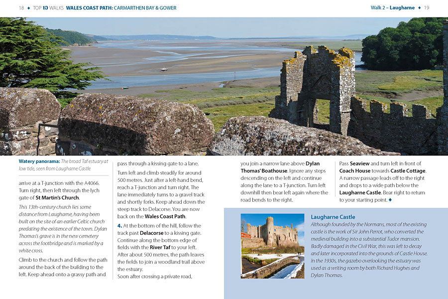 Top 10 Walks: Wales Coast Path: Carmarthen Bay & Gower