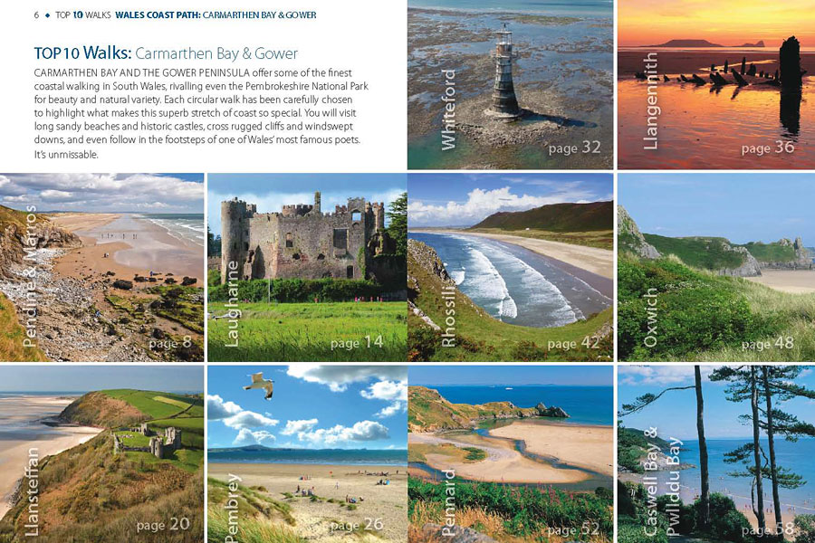 Top 10 Walks: Wales Coast Path: Carmarthen Bay & Gower