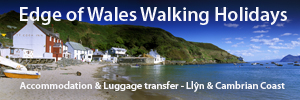 Edge of Wales Walking Holidays advert