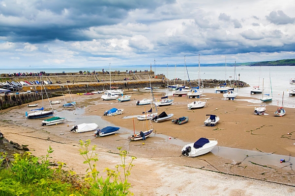 New Quay, on the Wales Coast Path in Ceredigion