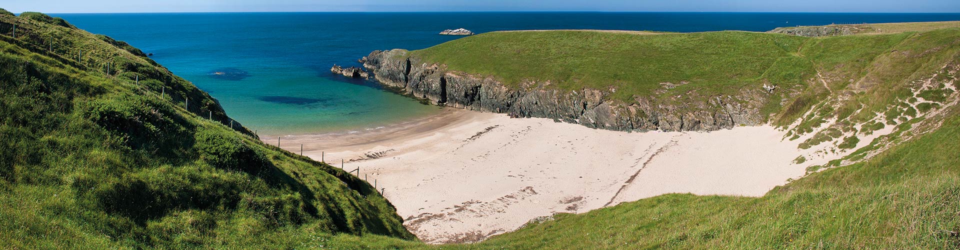 Porth Iago on the Llyn, on the Wales Coast Path