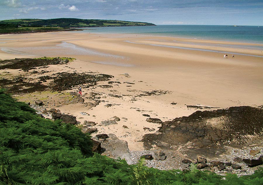 Traeth Lligwy is a large sandy beach on Anglesey’s north-east coast Traeth Lligwy is a large sandy beach on Anglesey's north-east coast