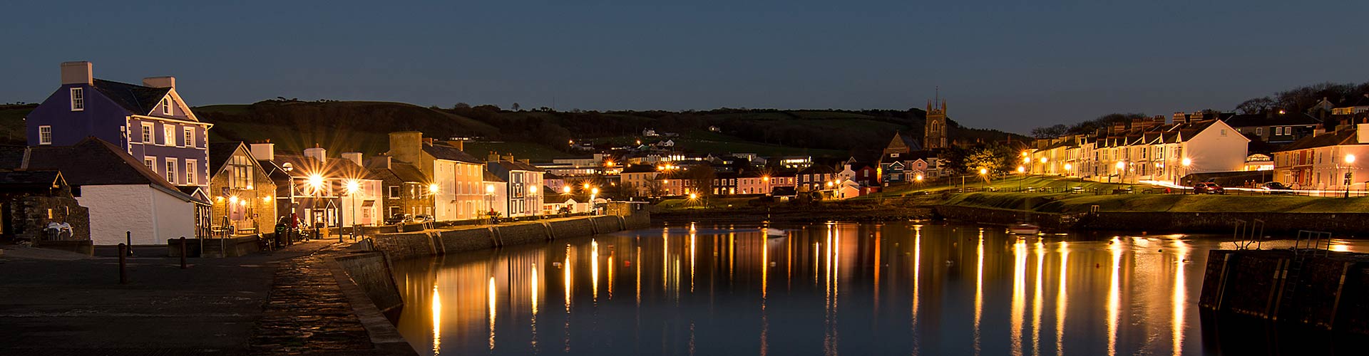 Aberaeron on the Wales Coastal Path
