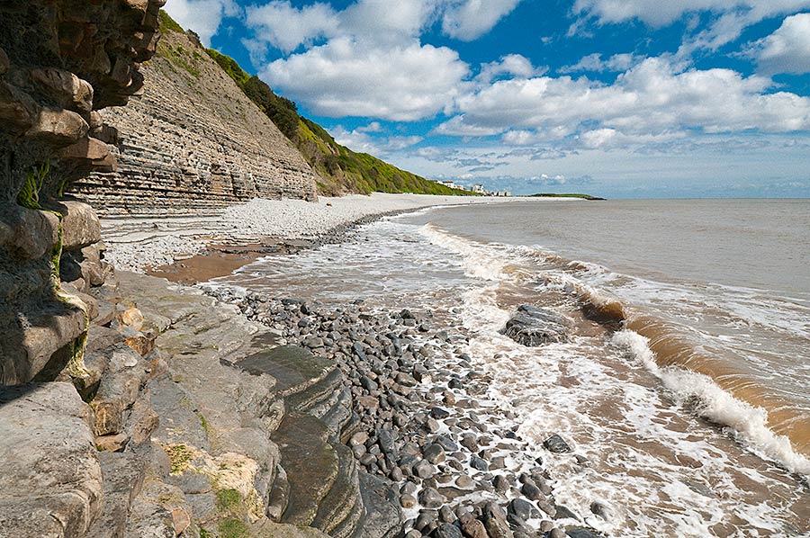 barry-cliffs Limestone cliffs on the Glamorgan Heritage Coast in South Wales