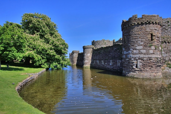 Beaumaris Castle is the last of Edward I's 'Iron Ring'