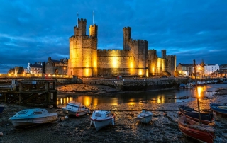 Caernarfon Castle, North Wales