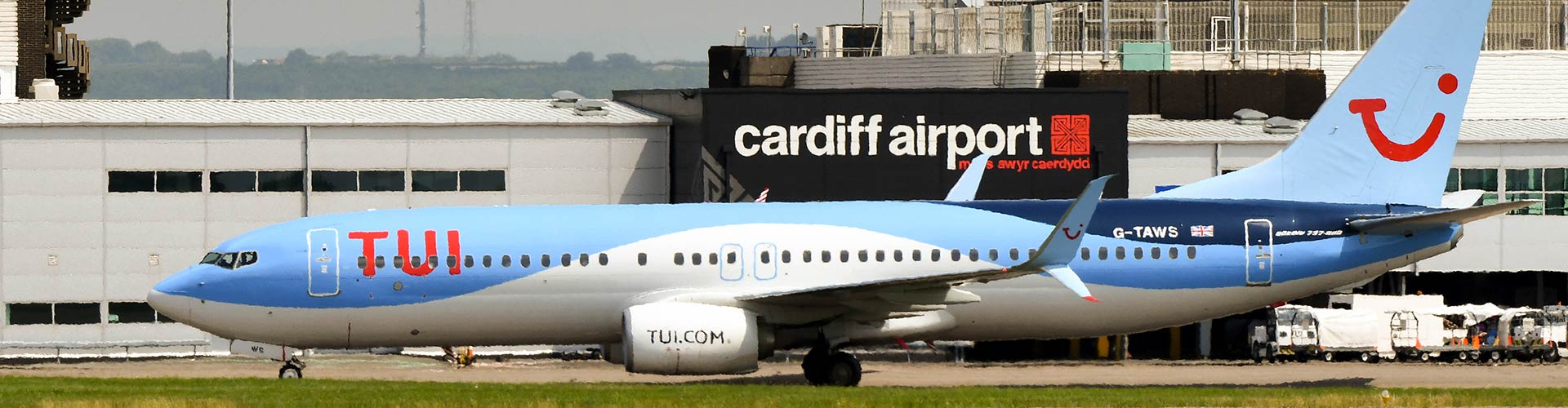 Cardiff airport is one way to get to the Wales Coast Path