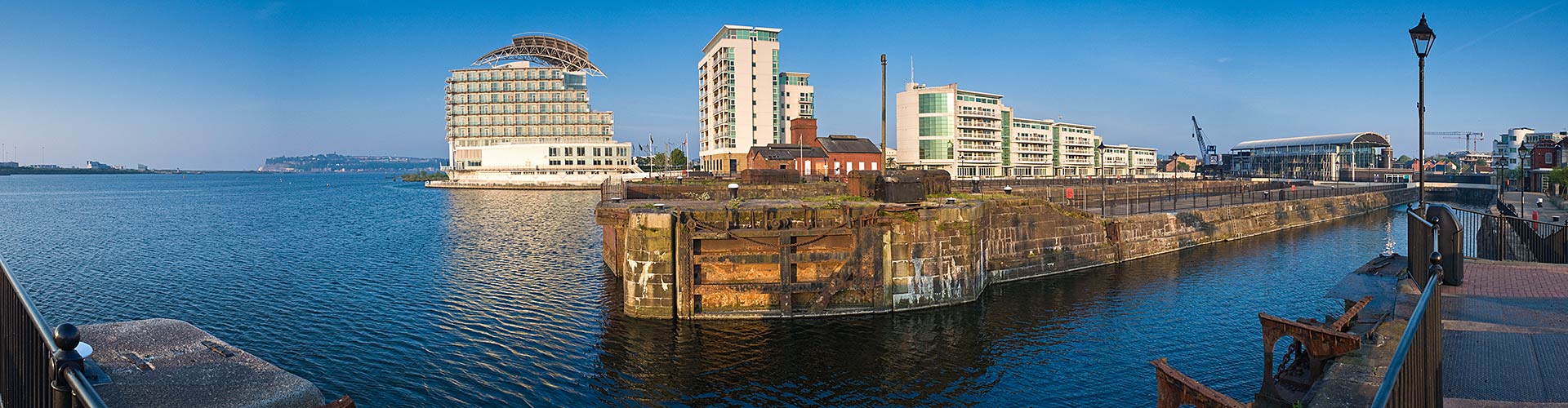 Cardiff Bay on the Welsh Coastal Path