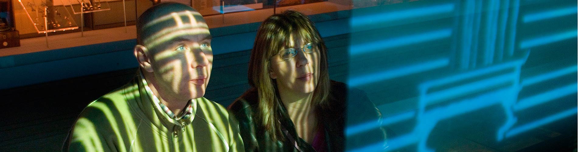 Museum visitors in Wales