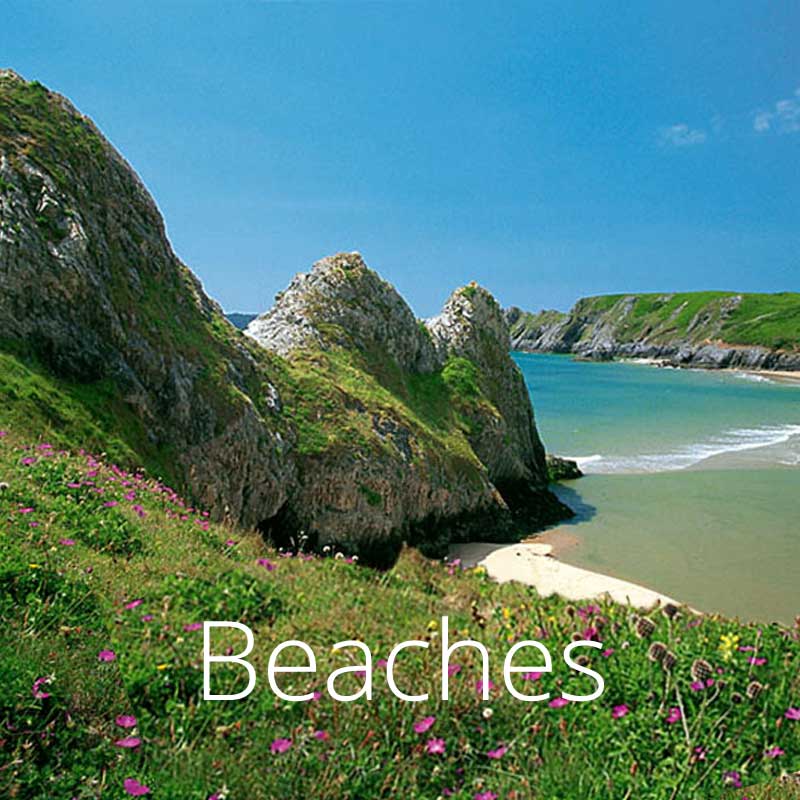 Wales boast hundreds of beautiful beaches