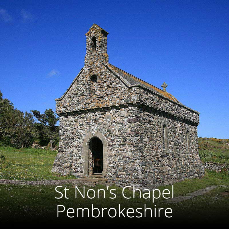 St-Non's chapel in Pembrokeshire