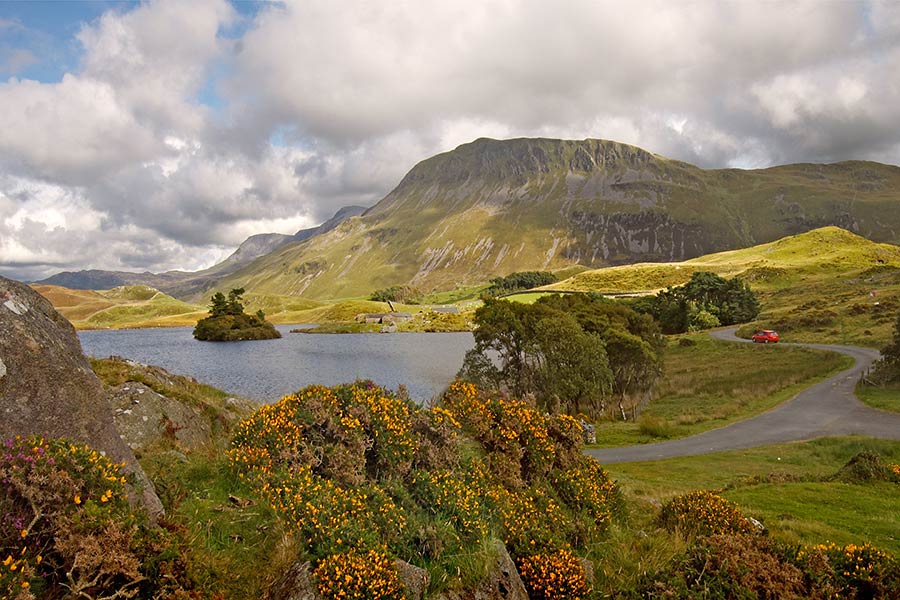 cregennan-lakes Cregennan Lakes with Cadair Idris in the background