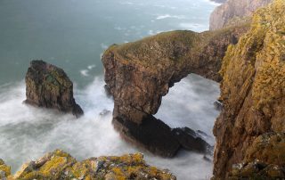 Wales Coast Path: Green Bridge of Wales, Pembrokeshire