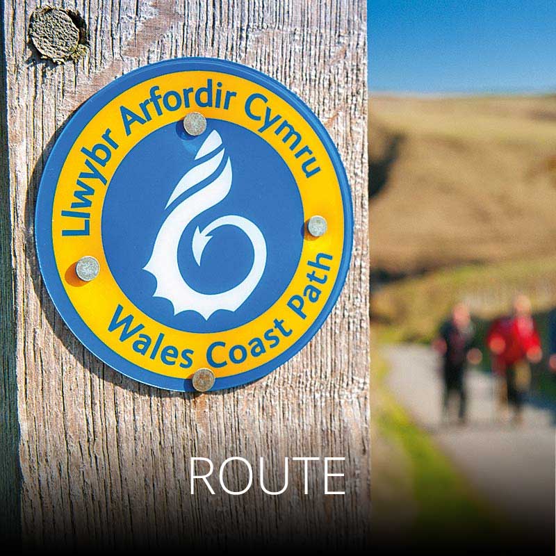 Wales Coast Path route
