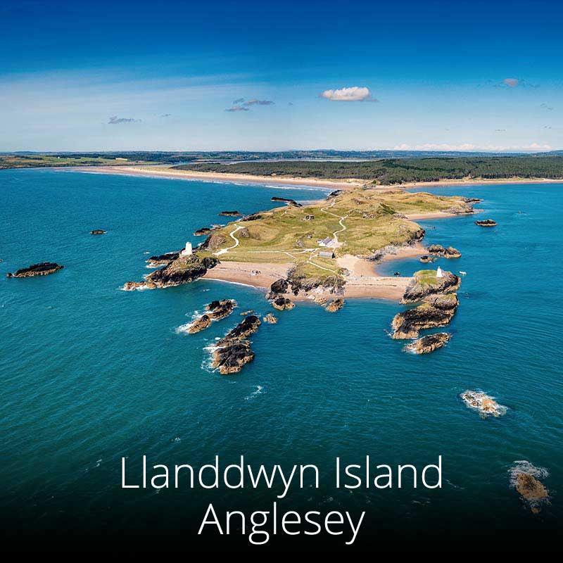 Llanddwyn Island can be reached at low tide from Anglesey's extensive Newborough Forest and warren