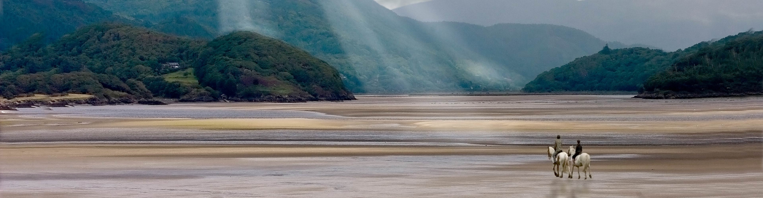 Mawddach estuary on the Welsh coastal path