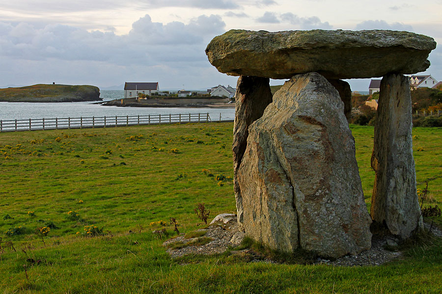 Cromlech at Moelfre, Isle of Anglesey Cromlech at Moelfre, Isle of Anglesey