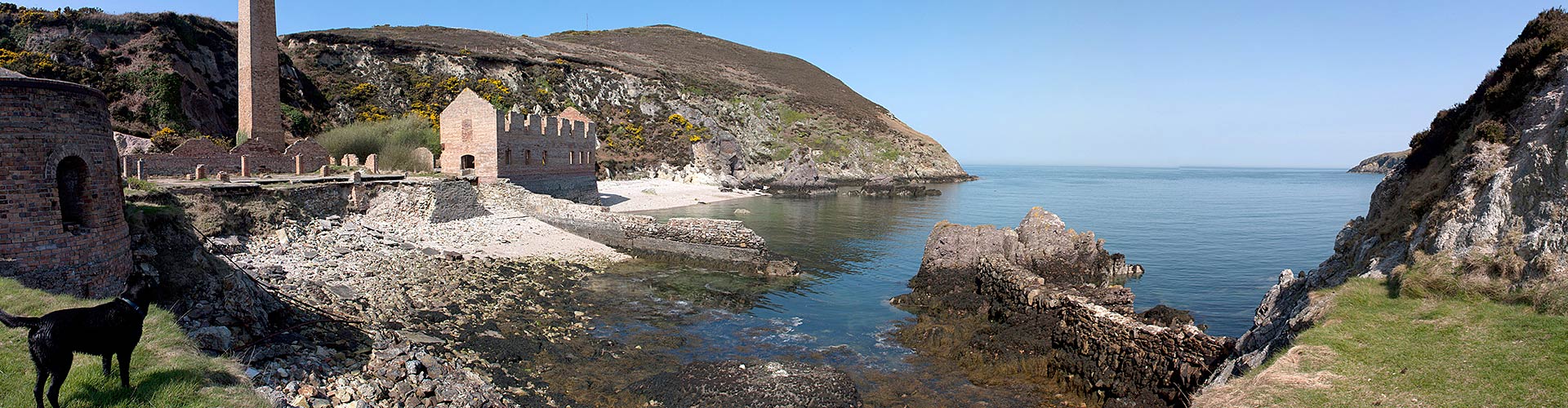 Porth Wen derelict brickworks, Anglesey