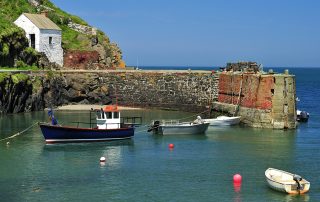 Wales Coast Path: Porthgain harbour, Pembrokeshire