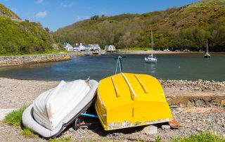 Wales Coast Path: Solva harbour, Pembrokeshire
