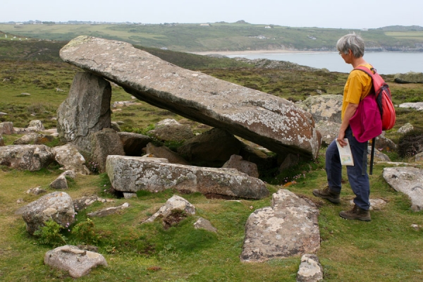 Cromlech on St Davids Head, Pembrokeshire