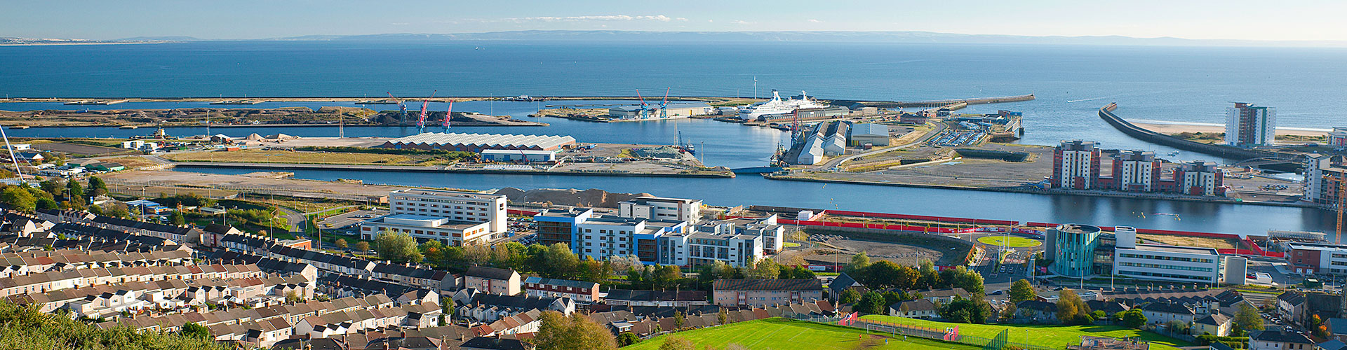 Swansea on the Wales Coastal Path