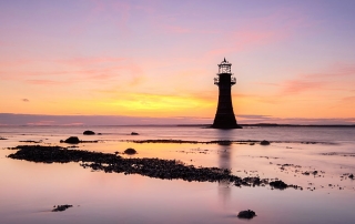 Whiteford lighthouse, Carmarthenshire